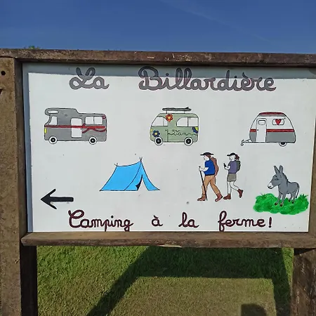 La Billardiere Camping A La Ferme Le Menil-Ciboult Exterior photo