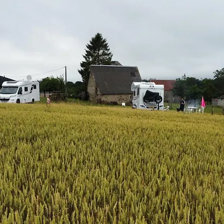 La Billardiere Camping A La Ferme Le Menil-Ciboult Exterior photo