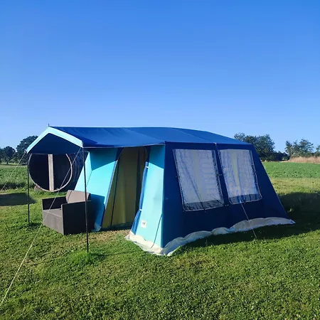 La Billardiere Camping A La Ferme Le Menil-Ciboult Exterior photo