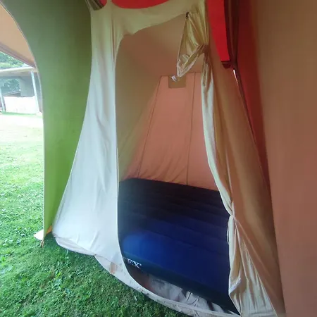La Billardiere Camping A La Ferme Le Menil-Ciboult Exterior photo