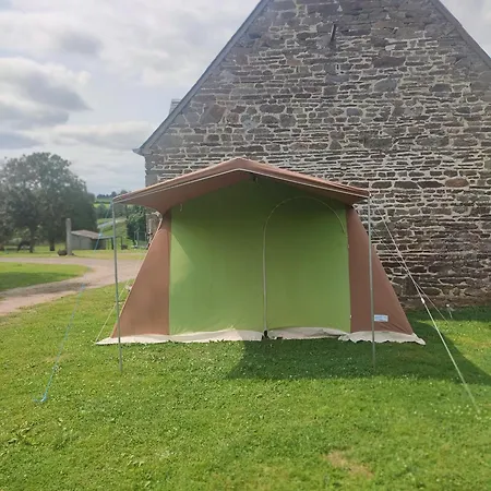 La Billardiere Camping A La Ferme Le Menil-Ciboult Exterior photo